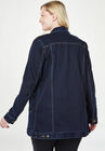 Long Stretch Denim Jacket, , on-hover image number null