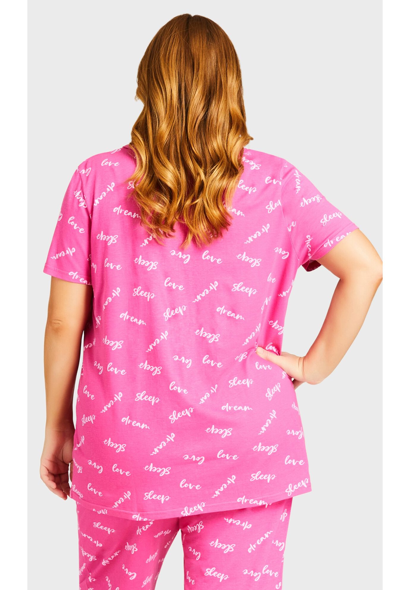 Button Sleep Top, SLEEP PRINT, alternate image number 4