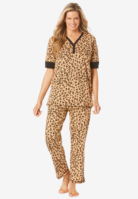 Print pj set , CLASSIC LEOPARD, hi-res image number null