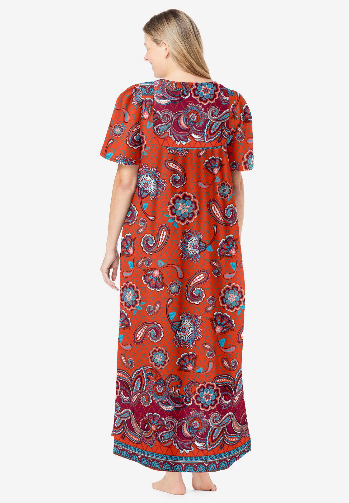 Bib Front Lounger, ELECTRIC ORANGE BLOOM, on-hover image number 1