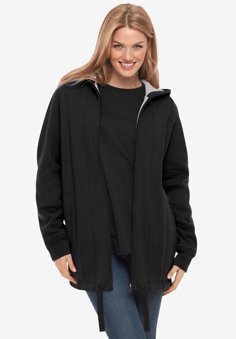 Thermal Lined Fleece Hoodie, , hi-res image number null