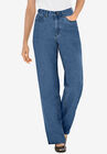 Relaxed-Fit Straight-Leg Perfect Jean, , hi-res image number null