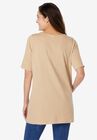 Embroidered Layered-Look Tunic, , on-hover image number null