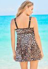 Empire-Waist Swim Dress, , on-hover image number null