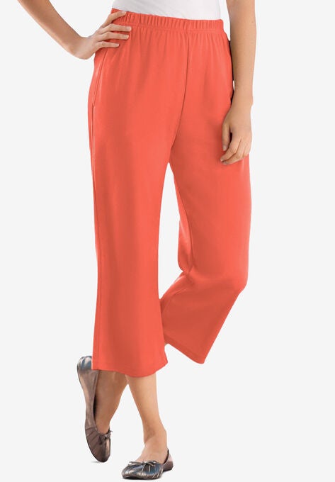 7-Day Knit Capri, PUMPKIN, hi-res image number null