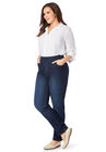 Straight Leg Smooth Waist Jean, , alternate image number null