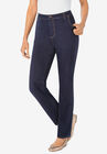 Straight Leg Stretch Jean, INDIGO, hi-res image number null