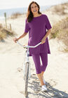 Perfect Short-Sleeve Boatneck Tunic, , alternate image number null