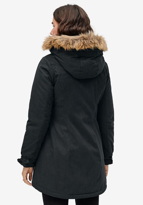 Modern A-line Parka, , on-hover image number null