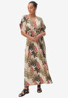 Knit Tie-Back Maxi, PINK MULTI TROPICAL, hi-res image number null