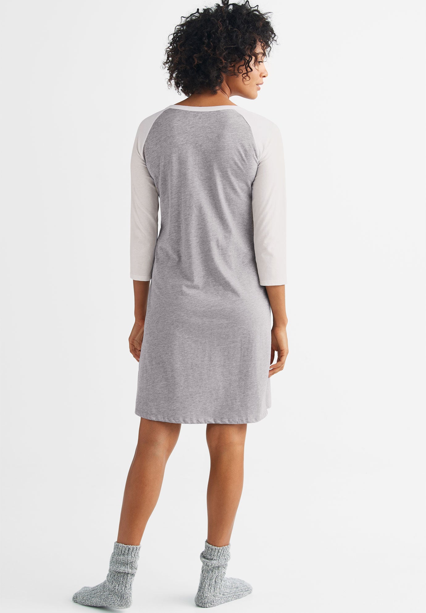 Colorblock Sleepshirt by ellos&reg;, , on-hover image number 1