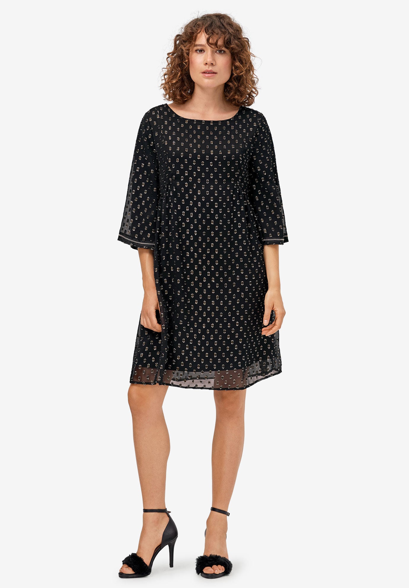 trapeze cocktail dress