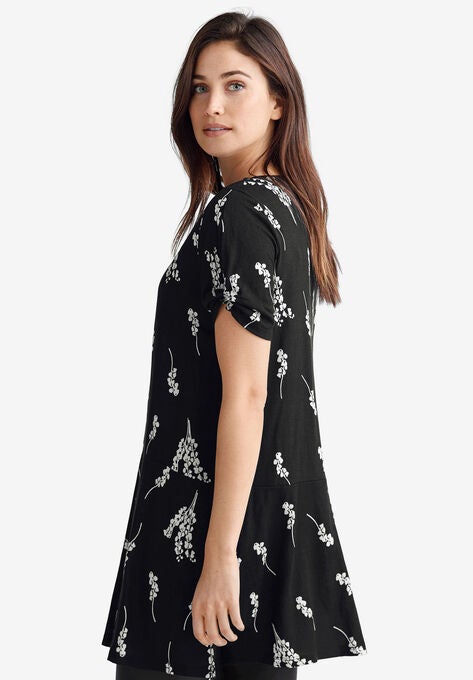 Knot-Sleeve Tunic, , alternate image number null