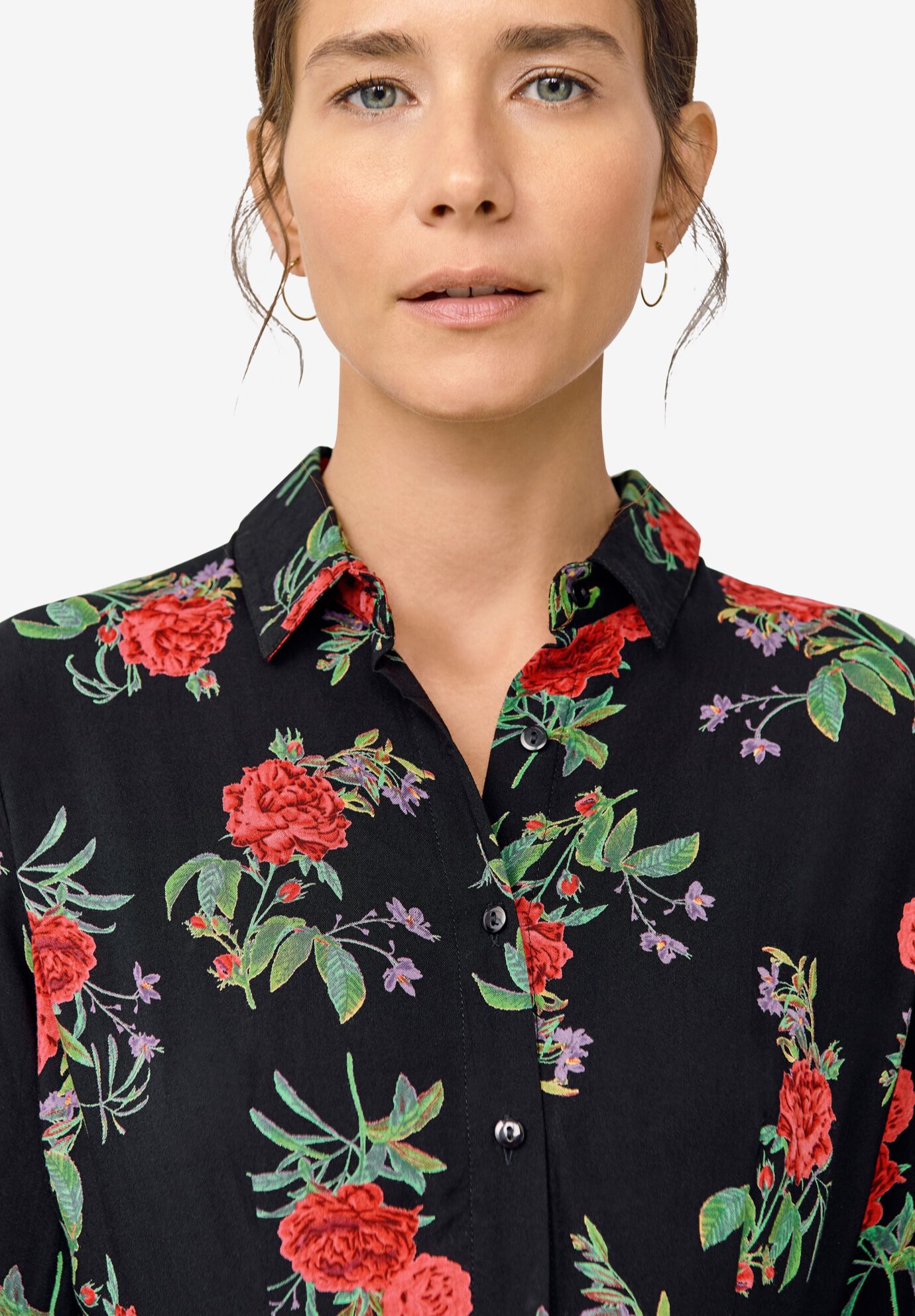 Button Front Maxi Shirtdress, , alternate image number 2