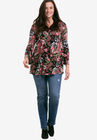 Bell Sleeve A-Line Knit Tunic, , alternate image number null