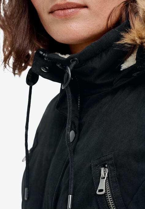 Modern A-line Parka, , alternate image number null
