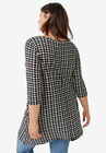Printed Point-Hem Tunic, , on-hover image number null