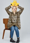 Animal Print Hooded Raincoat, , alternate image number null