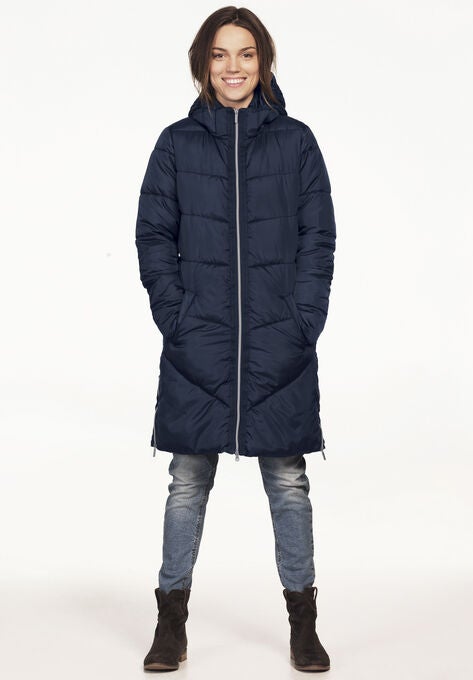 Long Puffer Coat, , alternate image number null