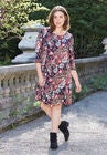 Madison 3/4 Sleeve Dress, , alternate image number null
