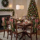 Pre-Lit Swags with Bows, Set of 4 image number null