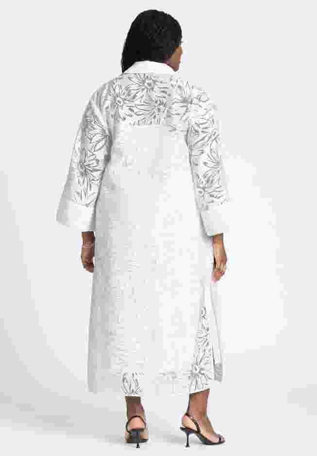 Floral Oversized Shirt Dress image number 2