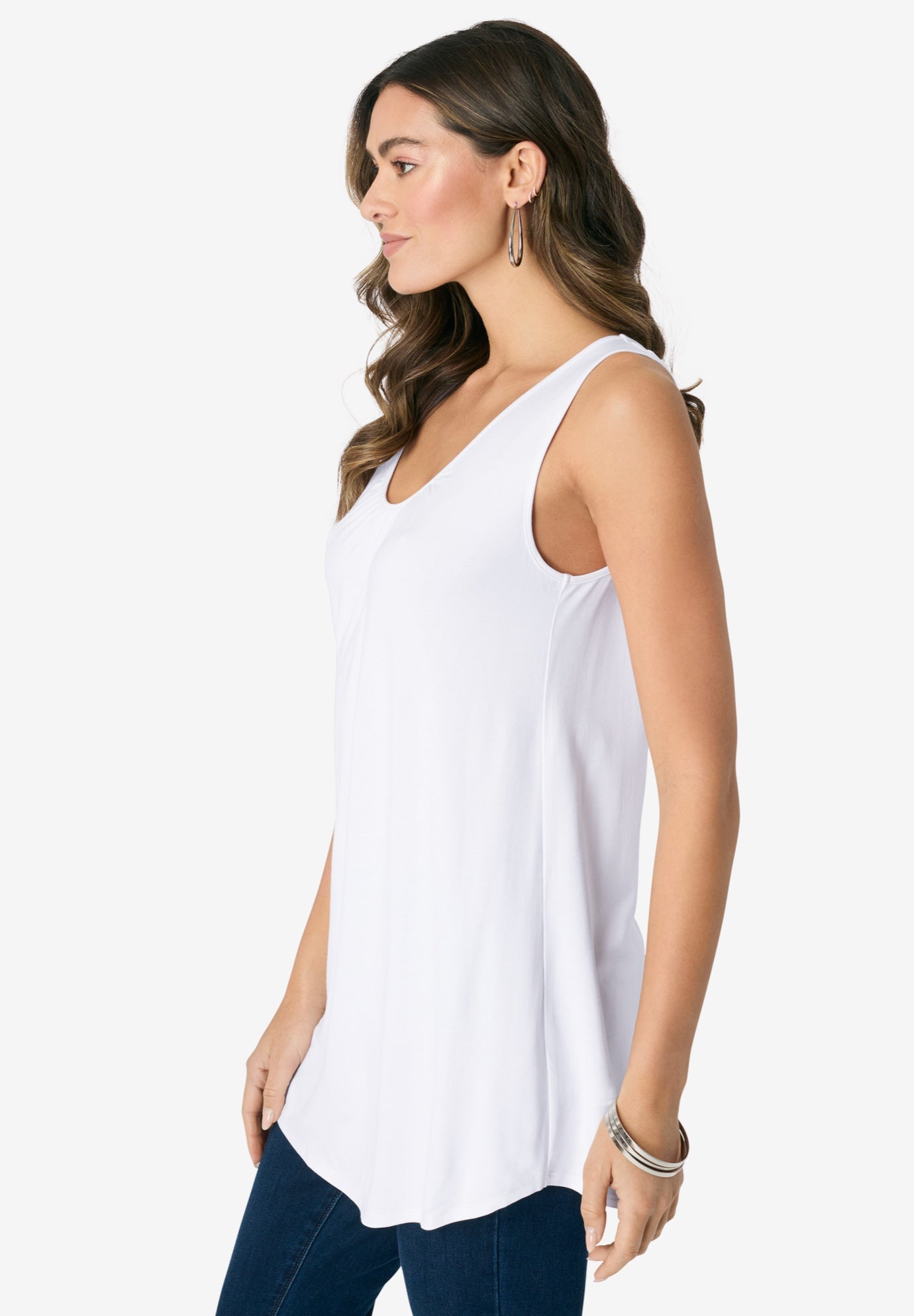 Ultra Drape Tank Top image number 2