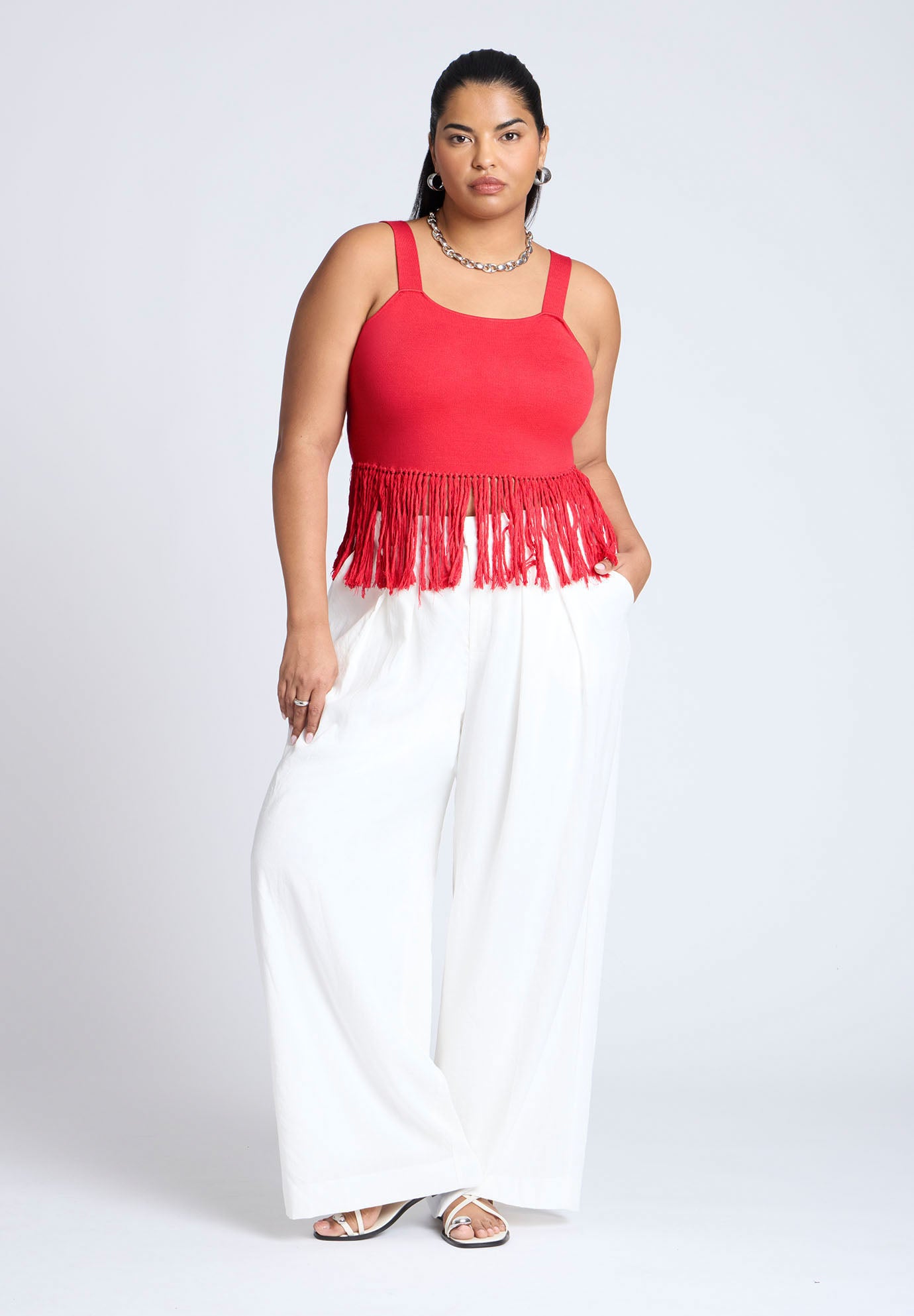 Fringe Crop Top image number 2