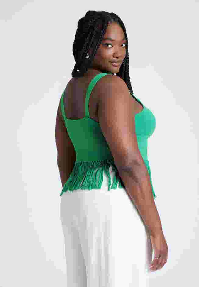 Fringe Crop Top image number 1