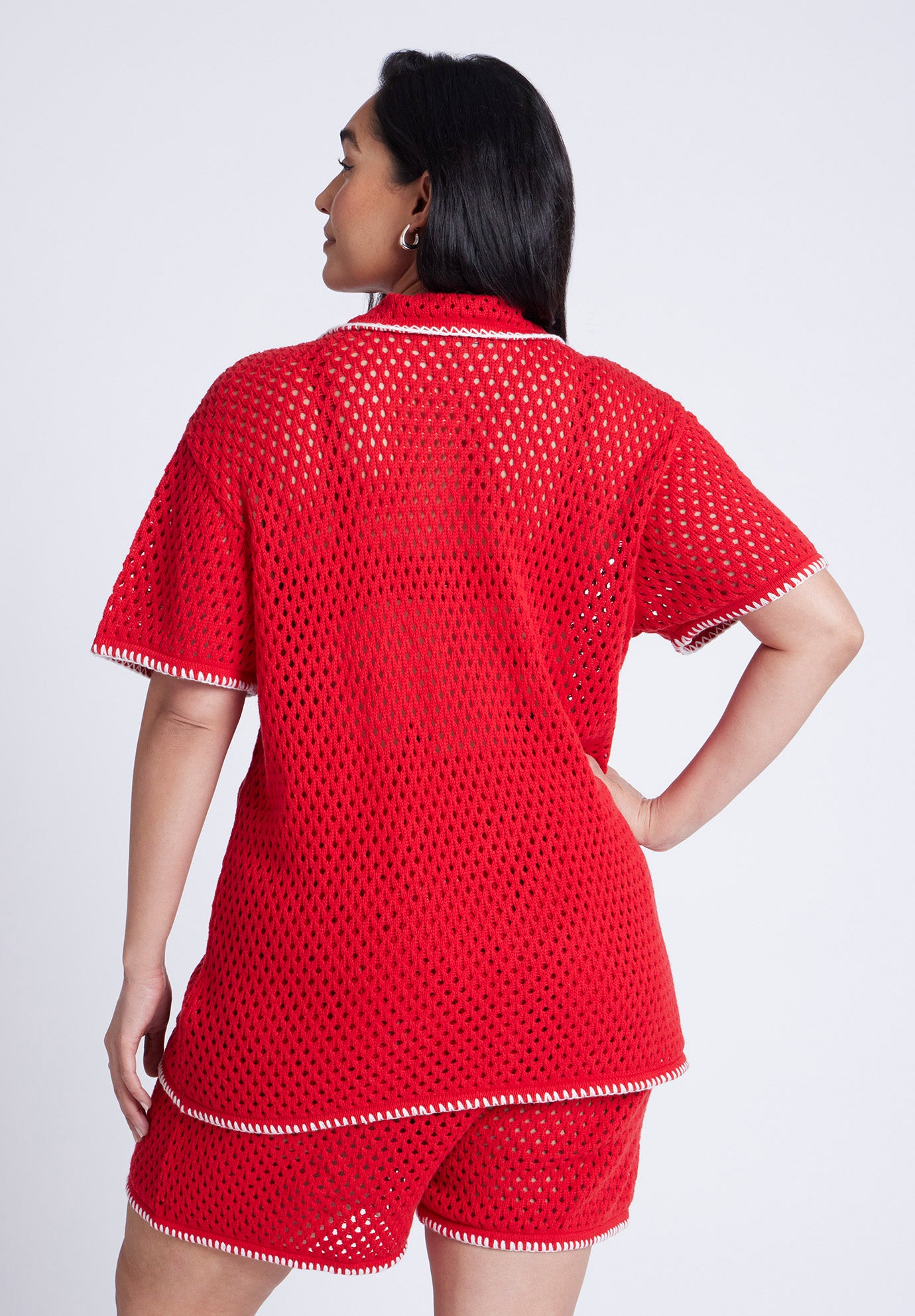 Crochet Sweater Tee image number 1