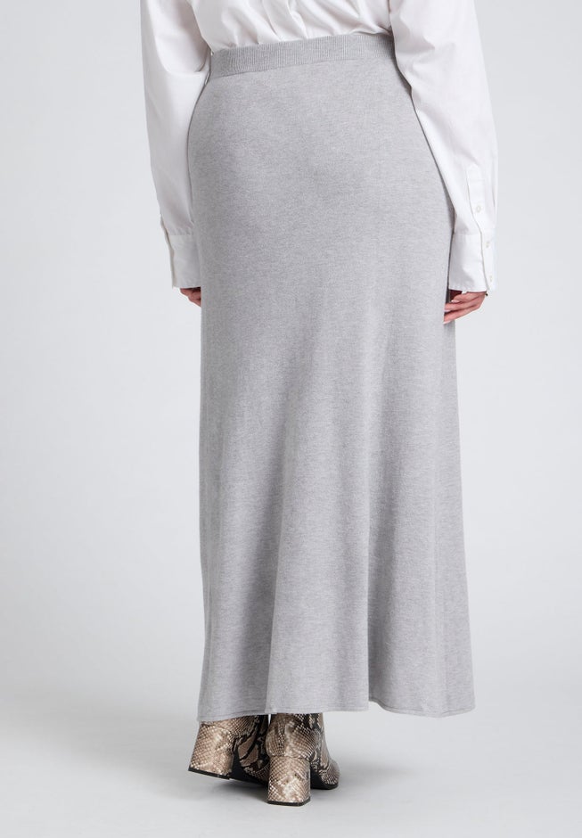 Flared Sweater Maxi Skirt image number 3
