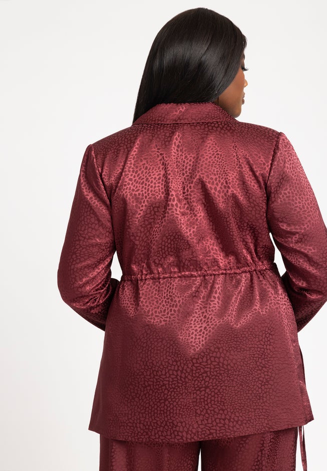 Blazer With Long Ties image number 1