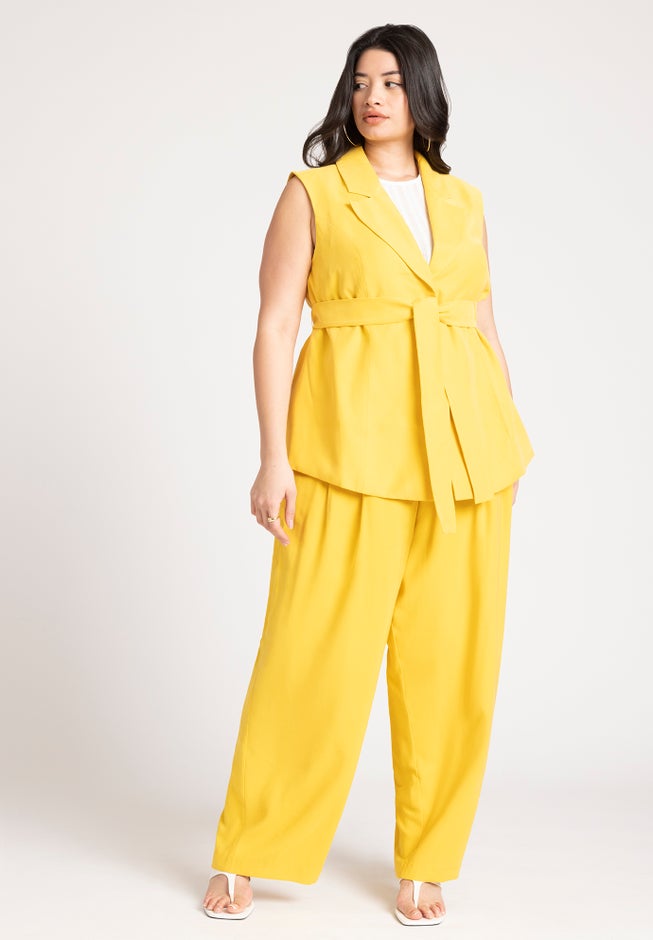 Tie Waist Vest image number null