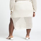 Novelty Knit Maxi Skirt image number null