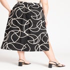 Embroidered Midi Skirt image number null