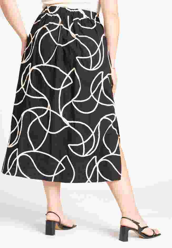 Embroidered Midi Skirt image number 2