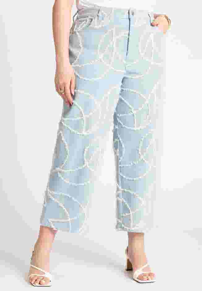 Embroidered Jean image number 1