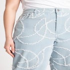 Embroidered Jean image number null