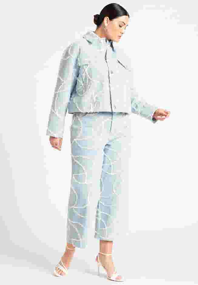 Embroidered Jean image number 0