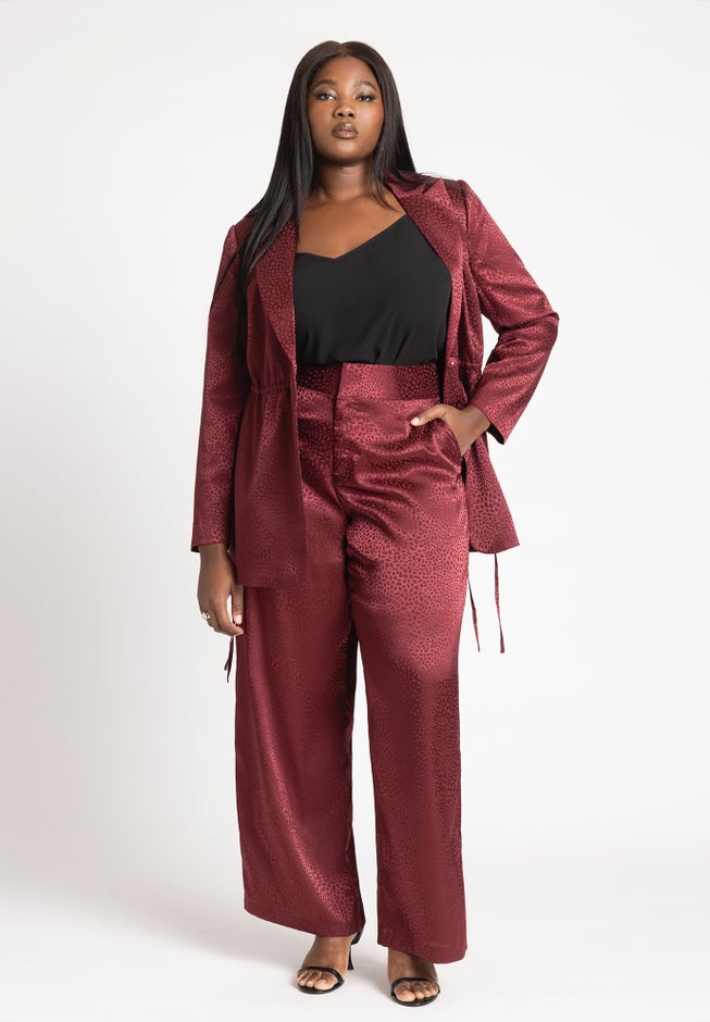 Wide Waistband Trouser image number null