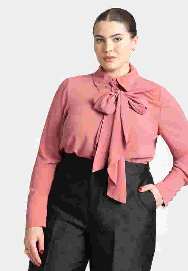 Tie Detail Bow Top image number 0