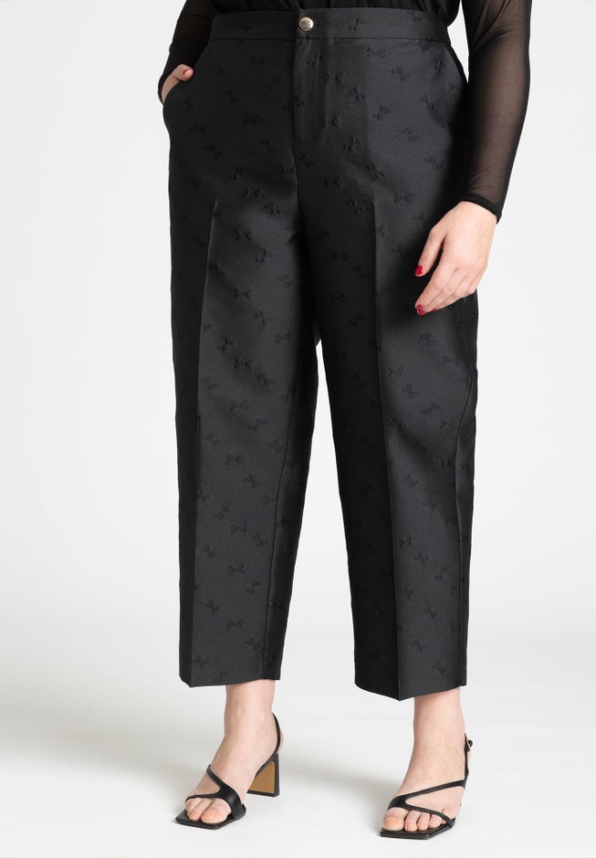 Jacquard Ankle Pant image number null