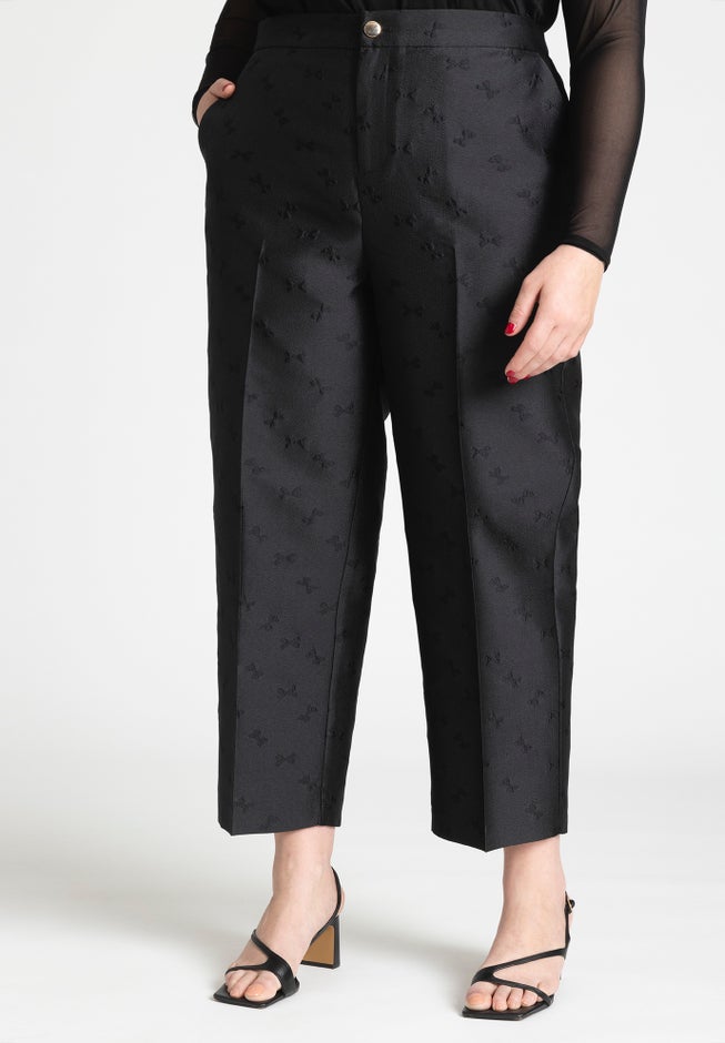 Jacquard Ankle Pant image number null