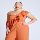 Ruffle Jumpsuit image number null