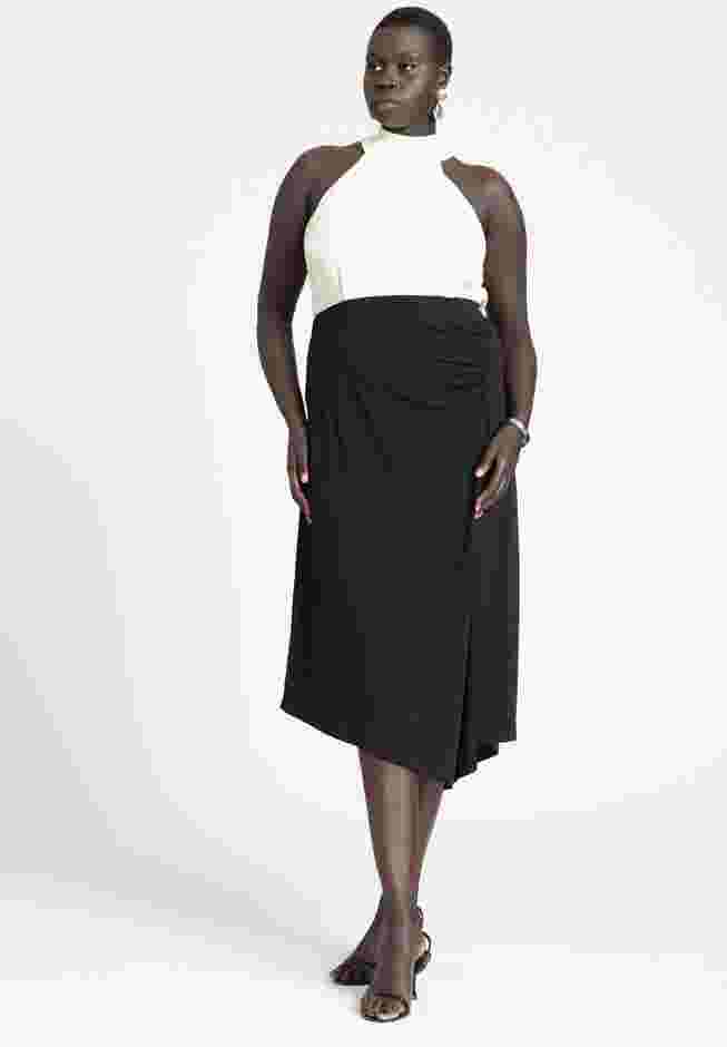 Oblong Hem Skirt image number 0