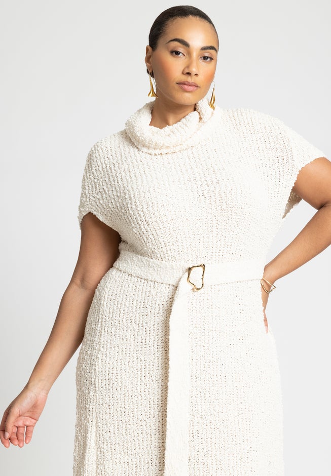 Cocoon Sweater Dress image number 3