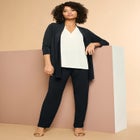 Ultrasmooth® Fabric Long Sleeve Cardigan image number null
