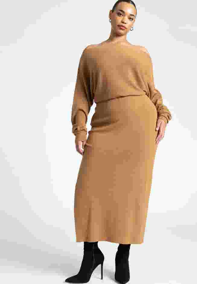 Off The Shoulder Long Sleeve Dress image number 1