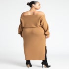 Off The Shoulder Long Sleeve Dress image number null