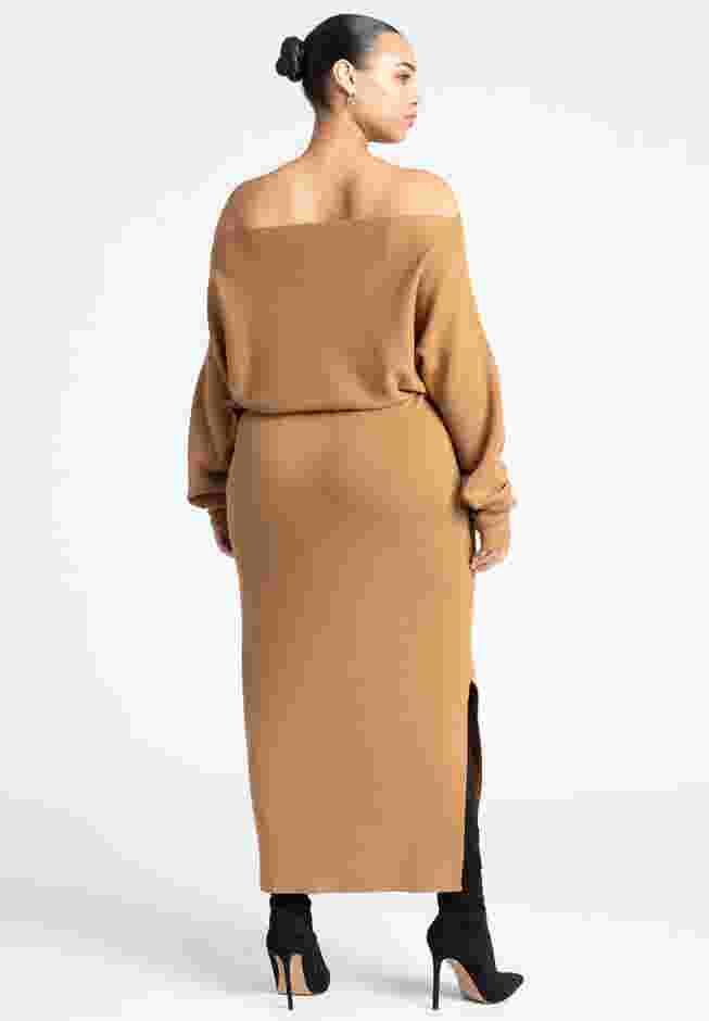 Off The Shoulder Long Sleeve Dress image number 2